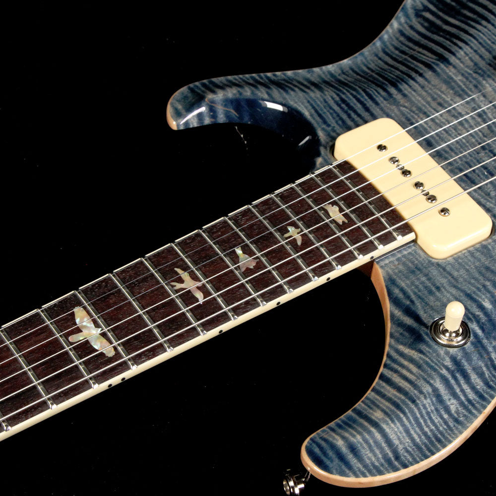 Paul Reed Smith McCarty 594 Soapbar Ten-Top Electric Guitar Faded Whale Blue — 7