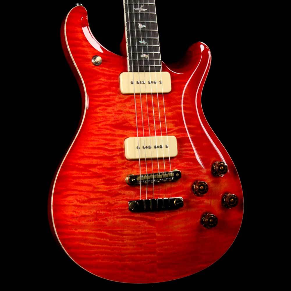 PRS McCarty 594 Soapbar Ten-Top Blood Orange — 1