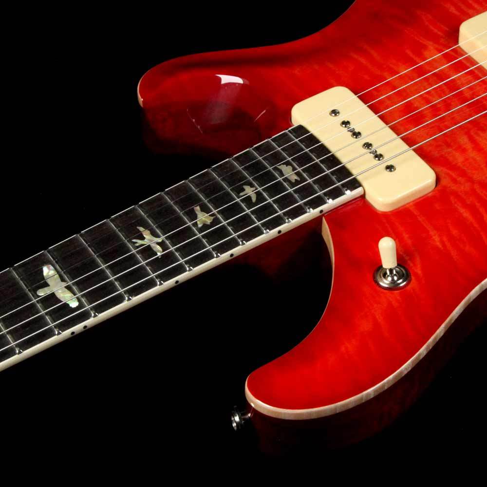 PRS McCarty 594 Soapbar Ten-Top Blood Orange — 9