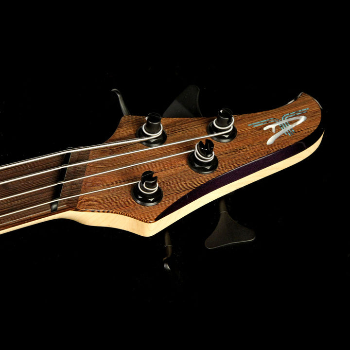 Dingwall D-Bird Fan Fret 4-String Electric Bass Guitar Candy Purple