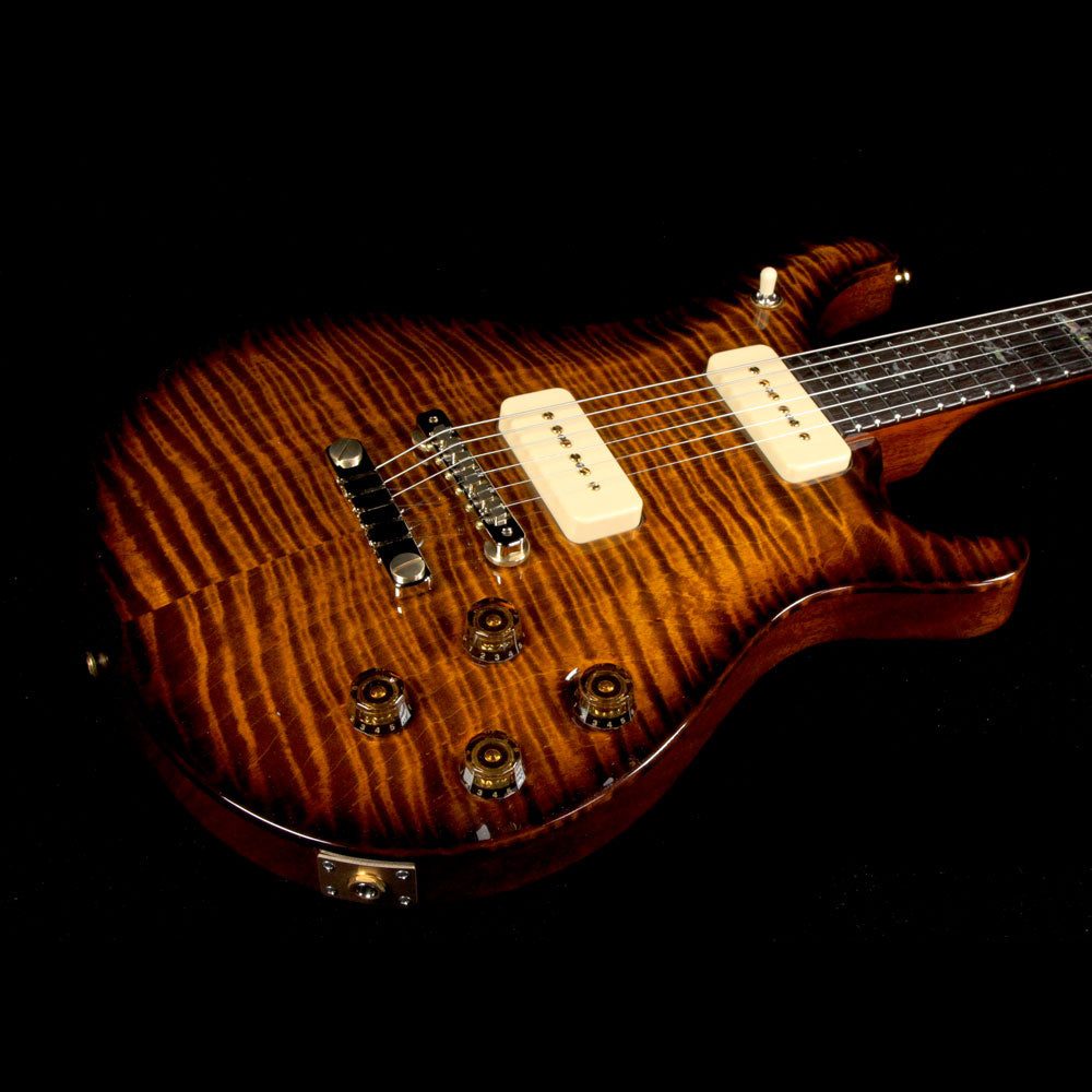 PRS Private Stock McCarty 594 Brazilian Rosewood Black Gold Wrap Smoke Burst — 7
