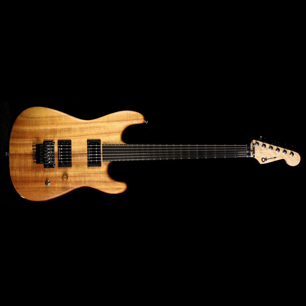 Used 2008 Charvel Custom Shop San Dimas 2H Koa Electric Guitar Natural — 2