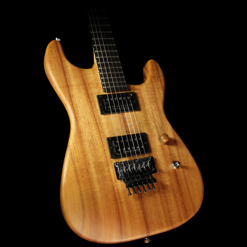 Used 2008 Charvel Custom Shop San Dimas 2H Koa Electric Guitar Natural — 1
