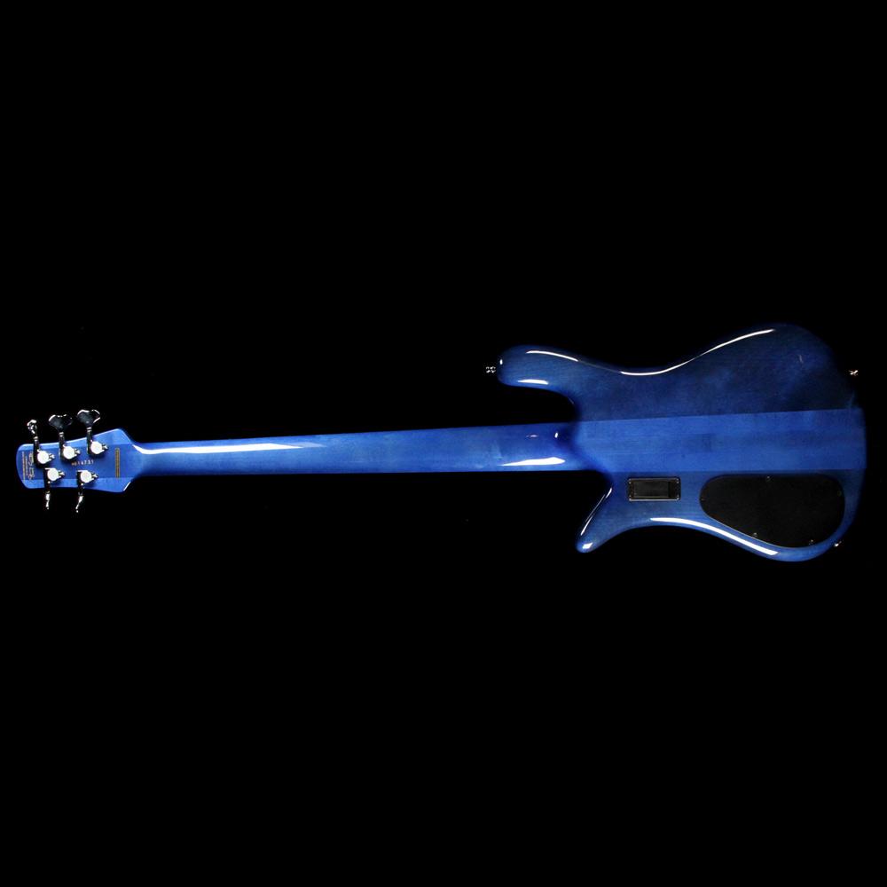 Spector Euro5 LX Electric Bass Guitar Blue Stain Gloss — 3