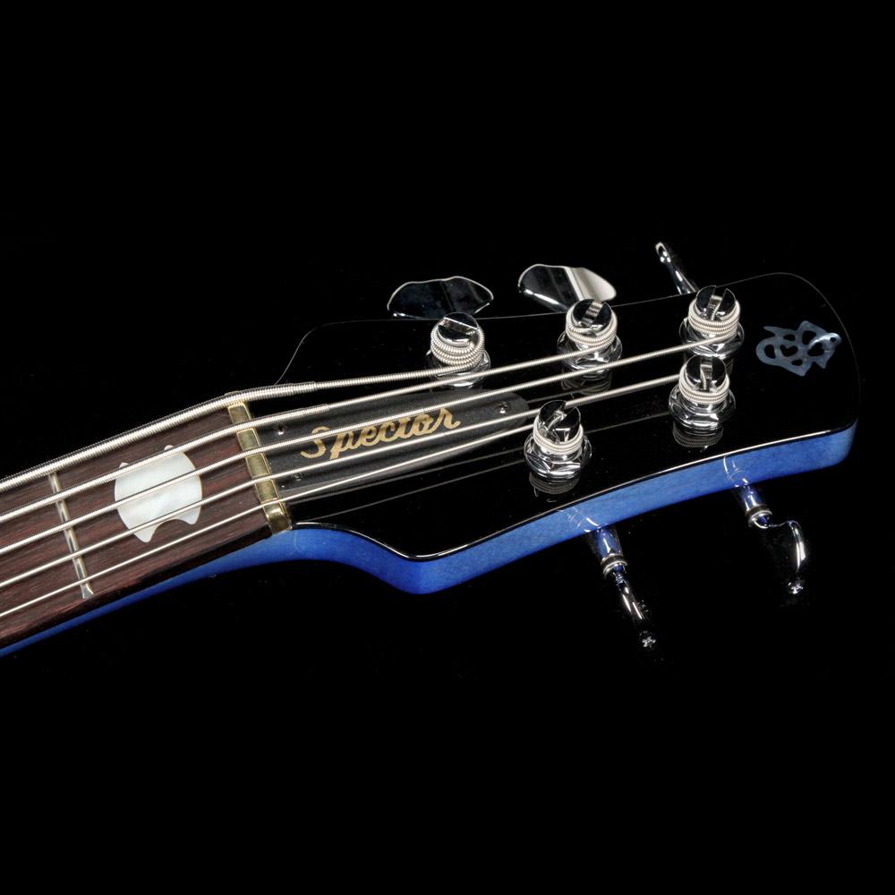 Spector Euro5 LX Electric Bass Guitar Blue Stain Gloss — 6