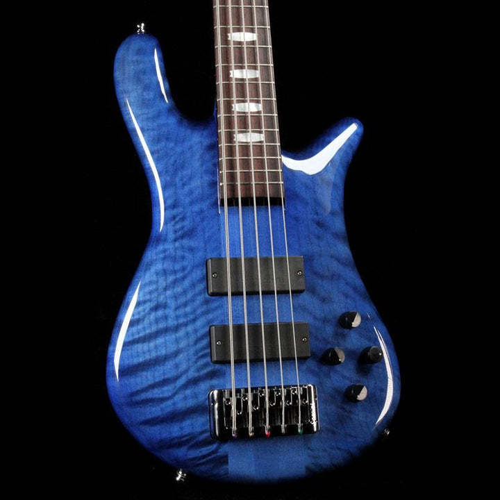 Spector Euro5 LX Electric Bass Guitar Blue Stain Gloss
