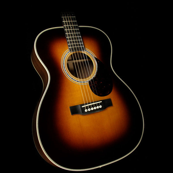 Used 2016 Martin Custom Shop 000-28 14-Fret Acoustic Guitar Sunburst