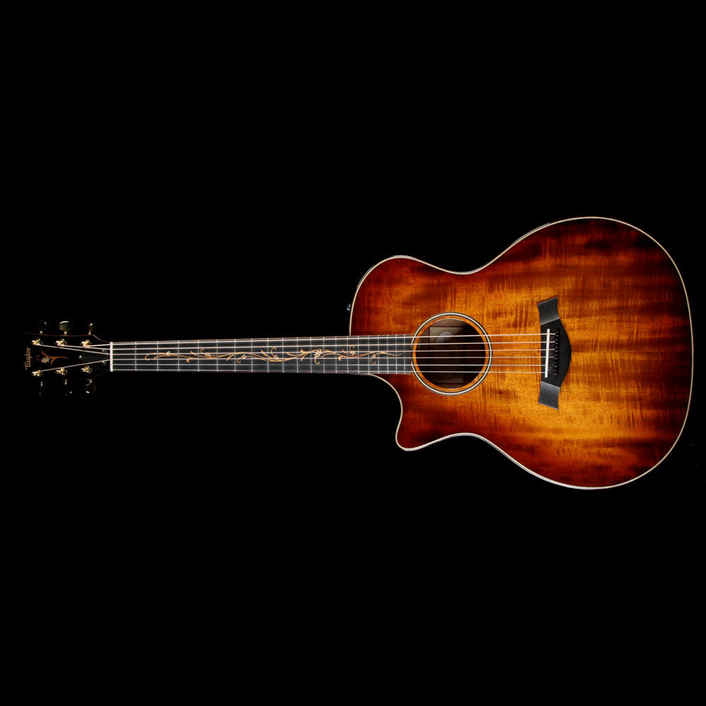 Used Taylor K24ce Koa Grand Auditorium Left-Handed Acoustic Guitar Shaded Edgeburst — 2