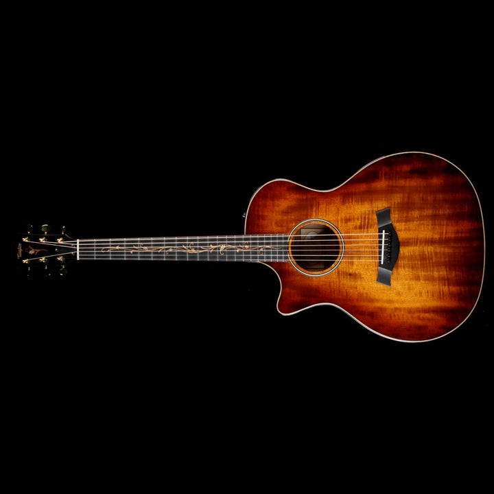 Used Taylor K24ce Koa Grand Auditorium Left-Handed Acoustic Guitar Shaded Edgeburst