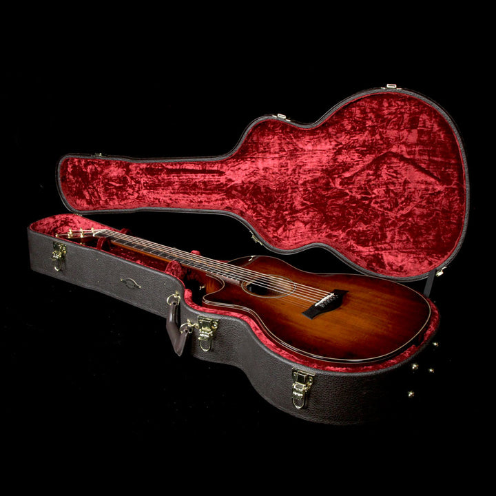 Used Taylor K24ce Koa Grand Auditorium Left-Handed Acoustic Guitar Shaded Edgeburst
