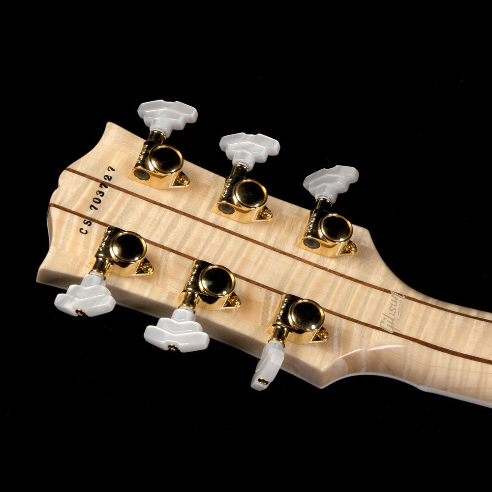 Gibson Custom Shop Les Paul Ultima Butterfly Burl Maple Top Electric Guitar Root Beer Gloss — 5