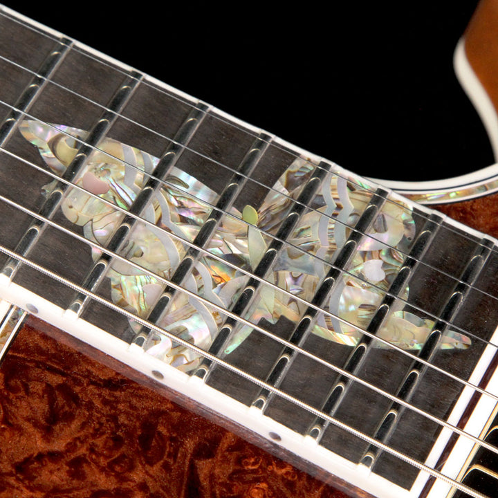 Gibson Custom Shop Les Paul Ultima Butterfly Burl Maple Top Electric Guitar Root Beer Gloss