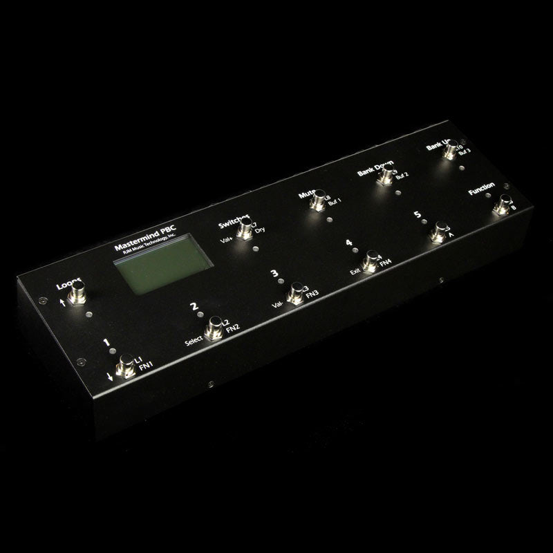 RJM Music Mastermind PBC MIDI Controller Footswitch | The Music Zoo