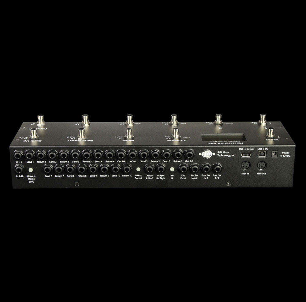 RJM Music Mastermind PBC MIDI Controller Footswitch | The Music Zoo