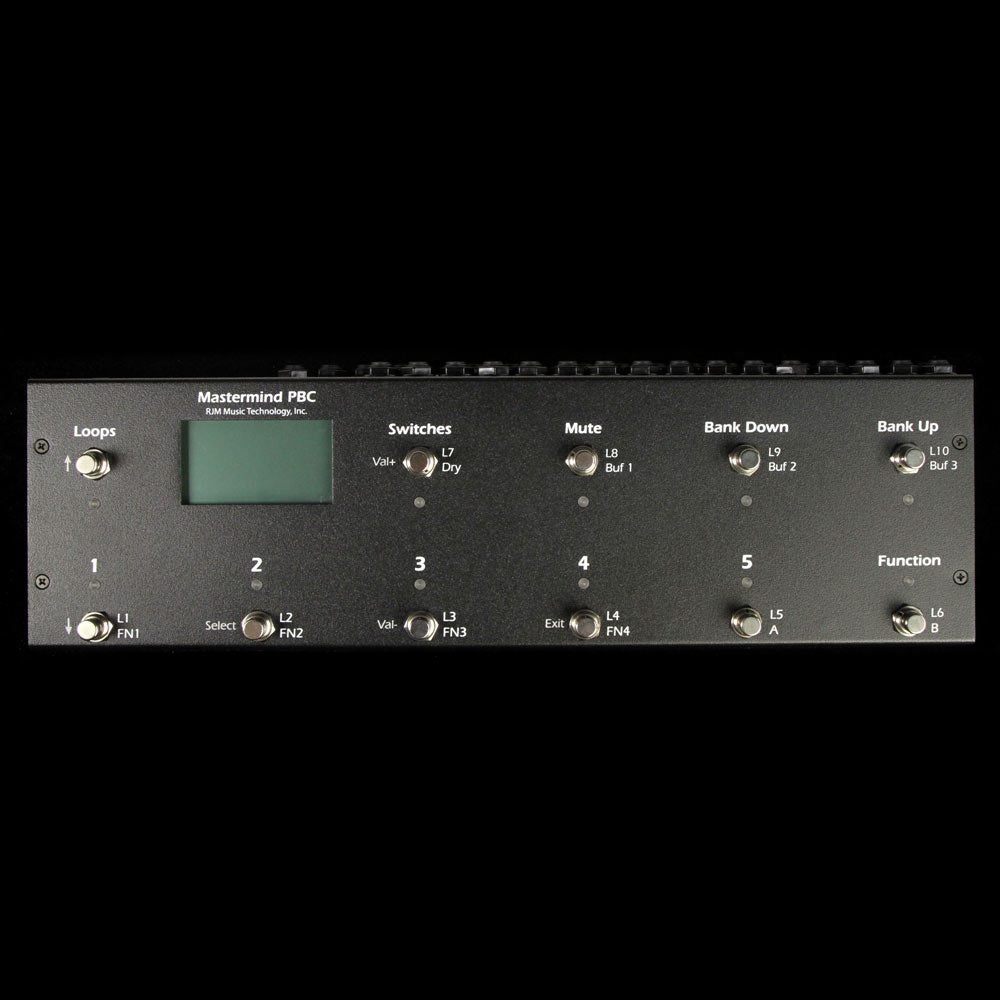 RJM Music Mastermind PBC MIDI Controller Footswitch | The Music Zoo