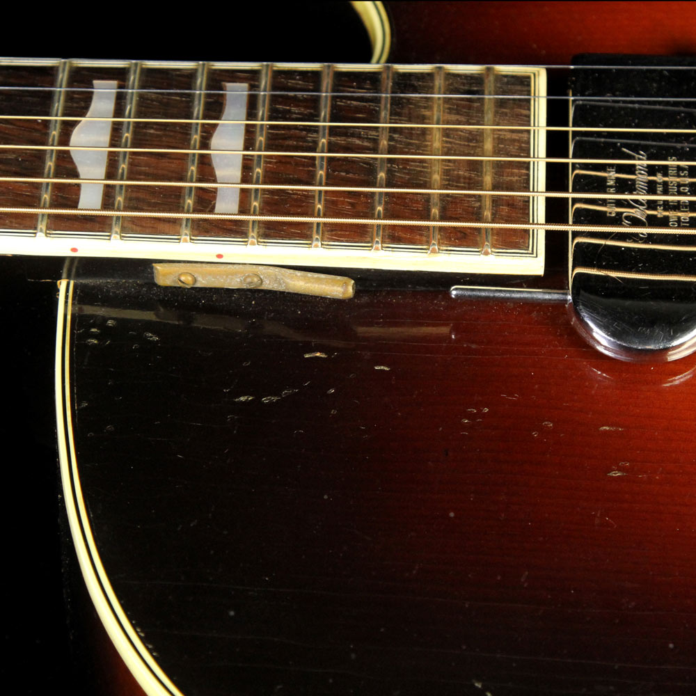 Used 1955 Gretsch 6030 Constellation Archtop Electric Guitar Sunburst — 5
