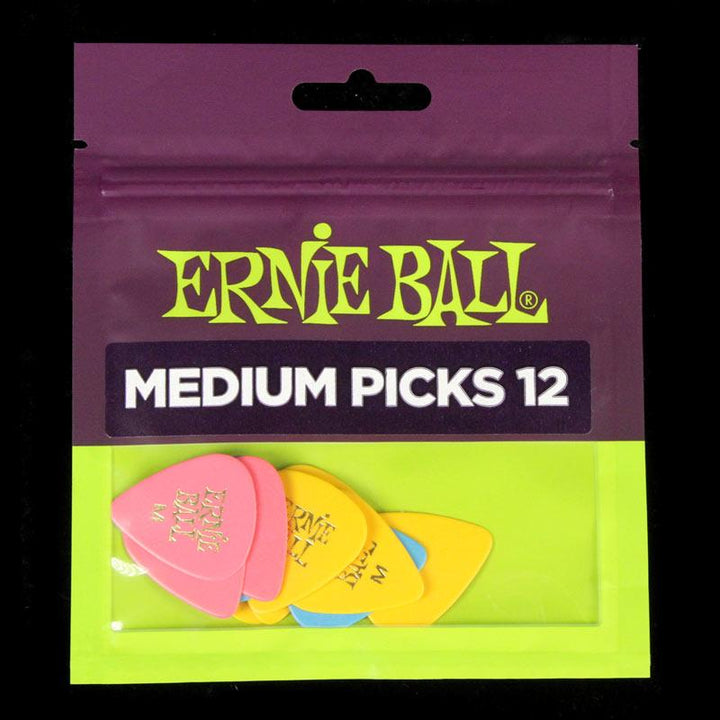 Ernie Ball Cellulose Guitar Picks Medium .72mm 12-Pack