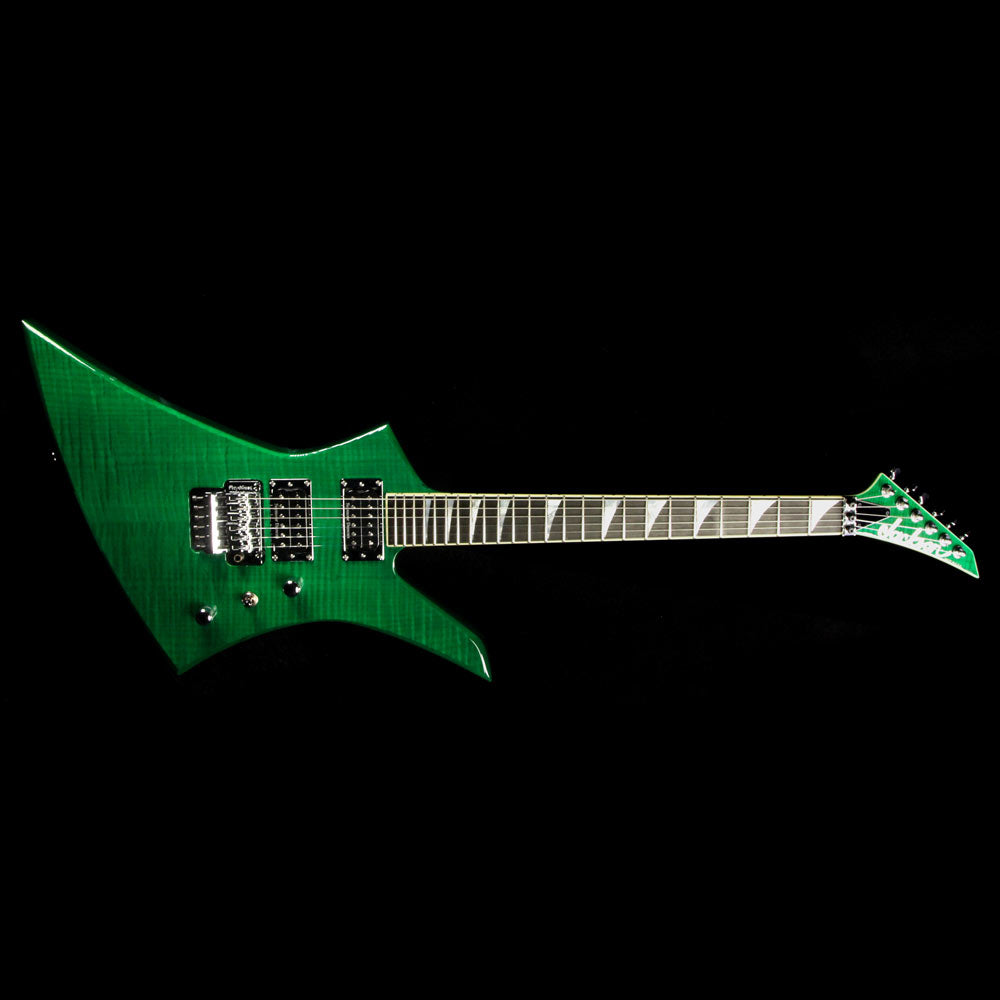 Used 2007 Jackson USA Select Series Kelly Electric Guitar Trans Green — 2
