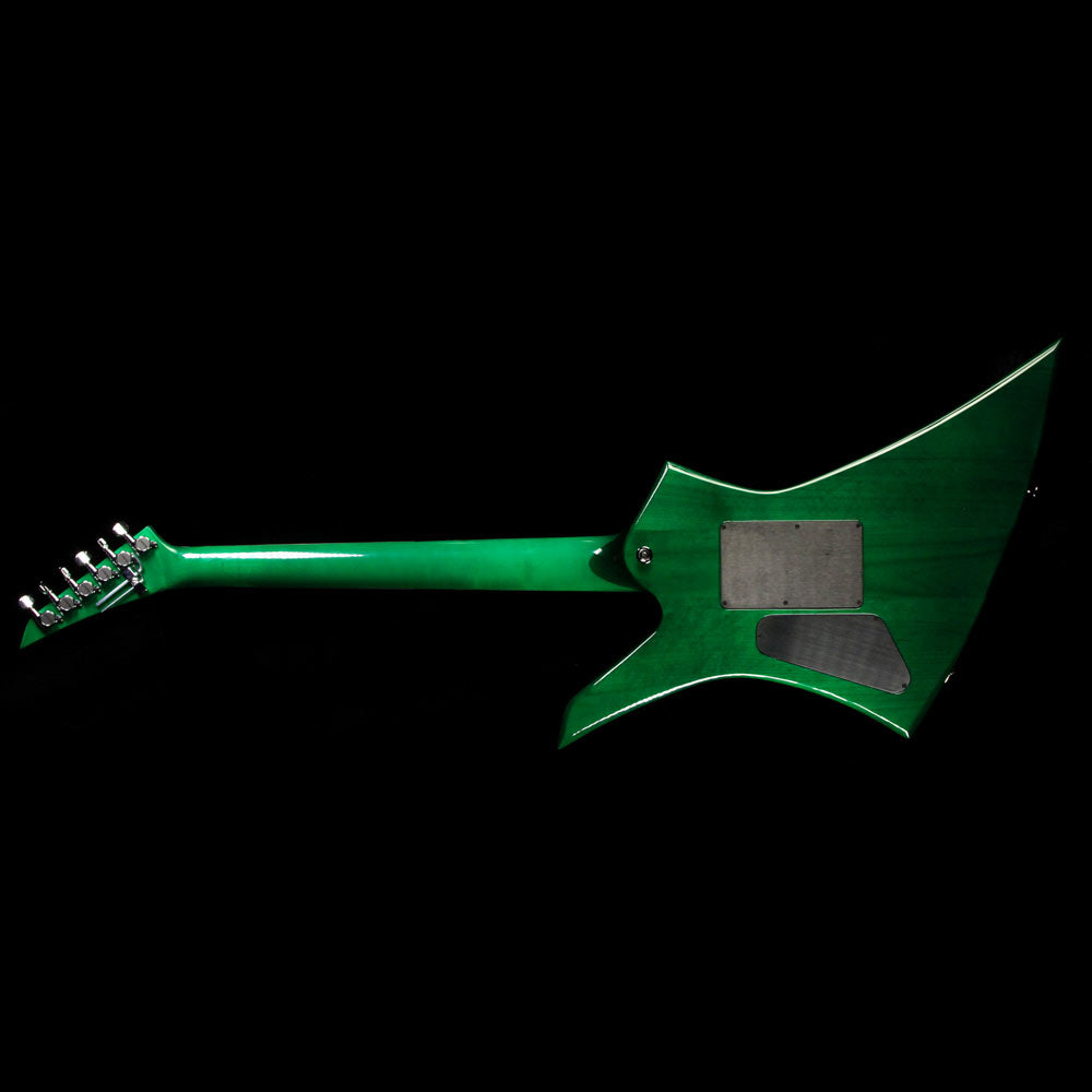 Used 2007 Jackson USA Select Series Kelly Electric Guitar Trans Green — 3