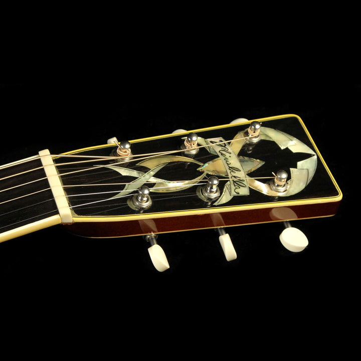 Used 2000 Mirabella Style 0-1 Art Deco Custom Acoustic Guitar Natural