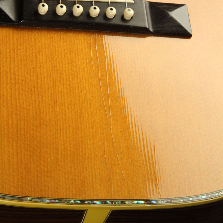 Used 2000 Mirabella Style 0-1 Art Deco Custom Acoustic Guitar Natural