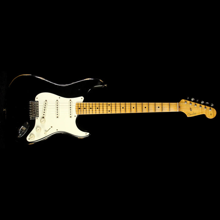 Used 2000 Fender Custom '56 Stratocaster Relic Electric Guitar Black