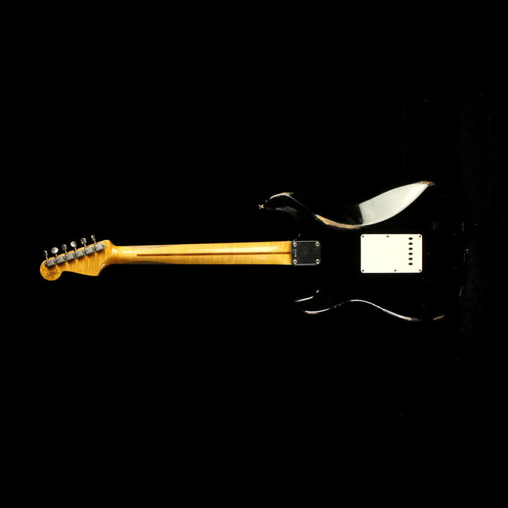 Used 2000 Fender Custom '56 Stratocaster Relic Electric Guitar Black
