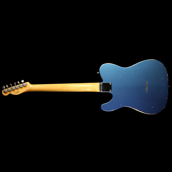 Used 2001 Fender Custom Shop Time Machine 1963 Telecaster Relic Electric Guitar Lake Placid Blue