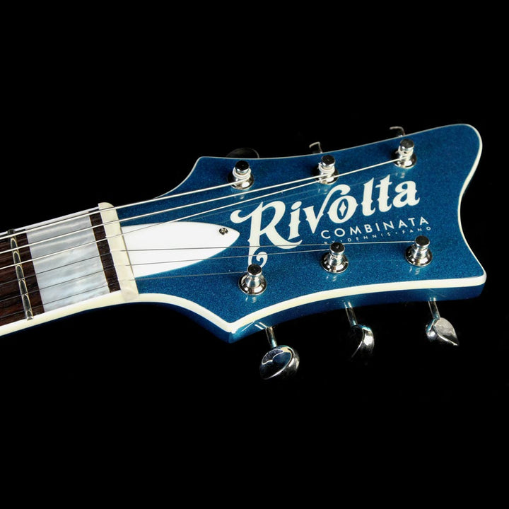 Rivolta Guitars by Dennis Fano Combinata Standard Adriatic Blue