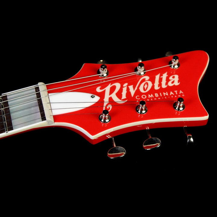 Rivolta Guitars by Dennis Fano Combinata Standard Pomodoro Red Metallic