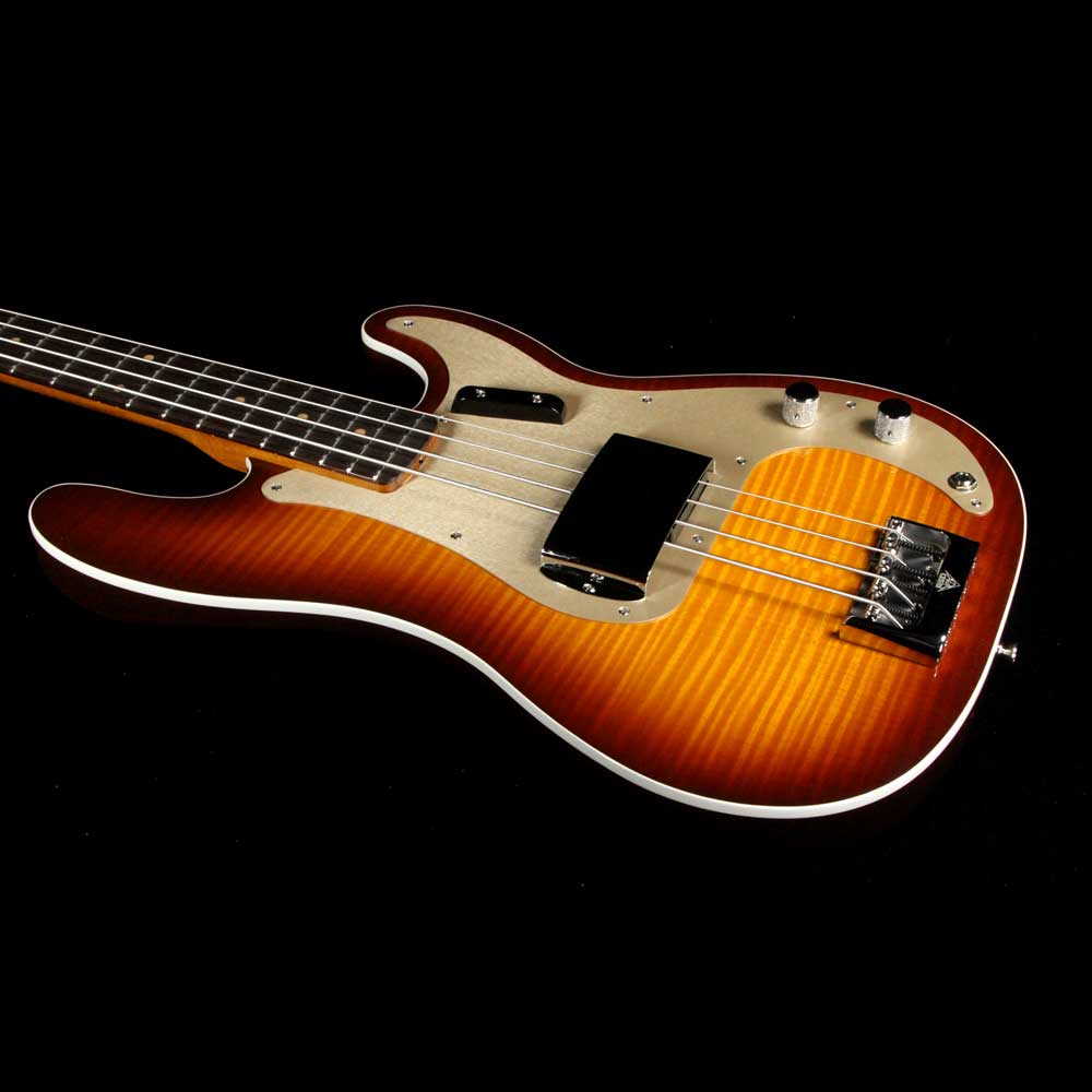 Fender Custom Shop Artisan Postmodern Bass Flame Maple Sunburst — 6