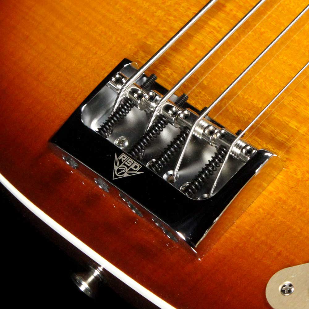 Fender Custom Shop Artisan Postmodern Bass Flame Maple Sunburst — 9