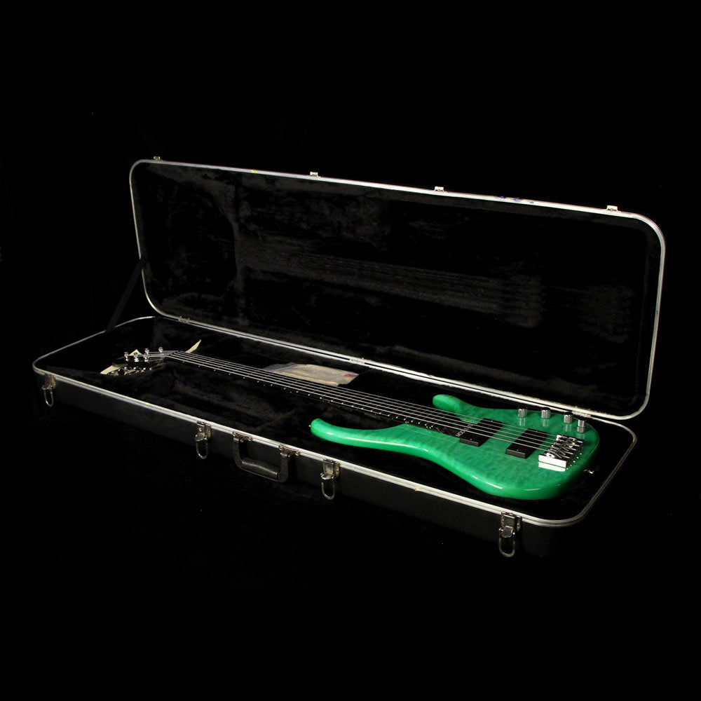 Used Modulus Quantum 5-String Electric Bass Green — 6