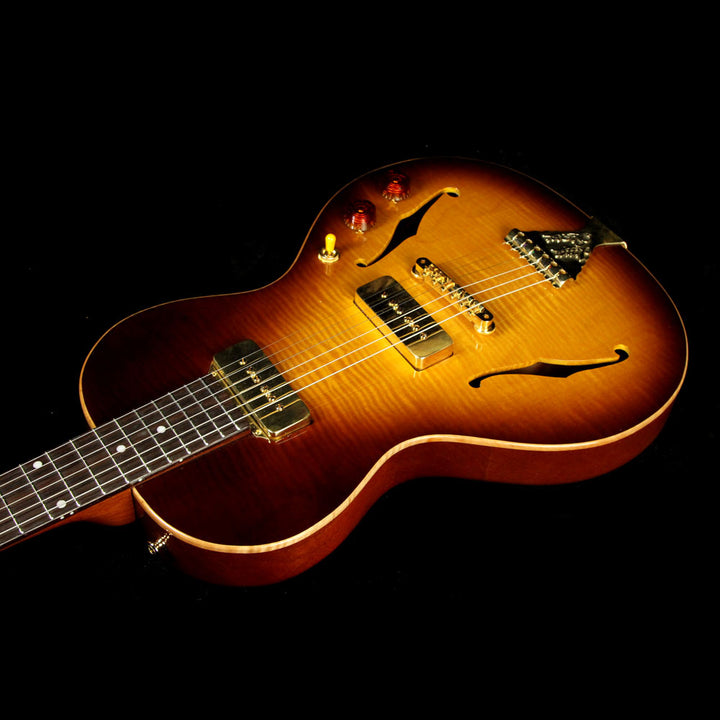 Used 2016 B&G Guitars Little Sister Crossroads Electric Guitar Tobacco Burst