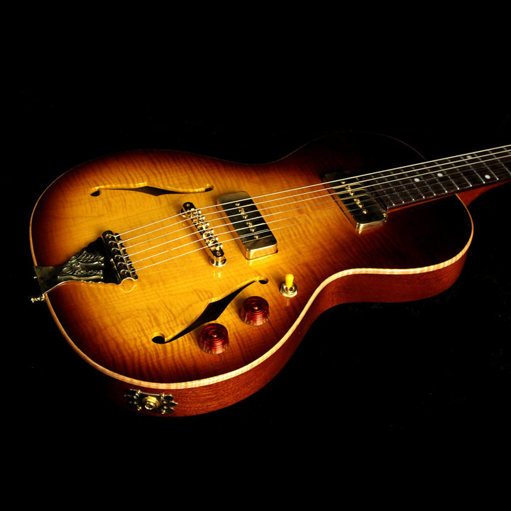 Used 2016 B&G Guitars Little Sister Crossroads Electric Guitar Tobacco Burst