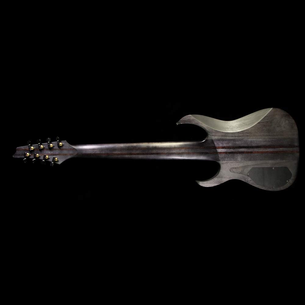 Used Ibanez M8M Meshuggah Signature 8-String Electric Guitar Charcoal Stain — 3
