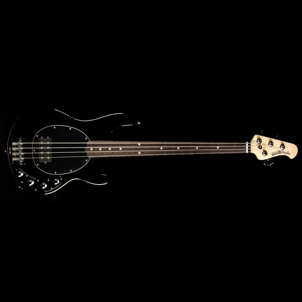Ernie Ball Music Man StingRay Electric Bass Guitar Black — 2