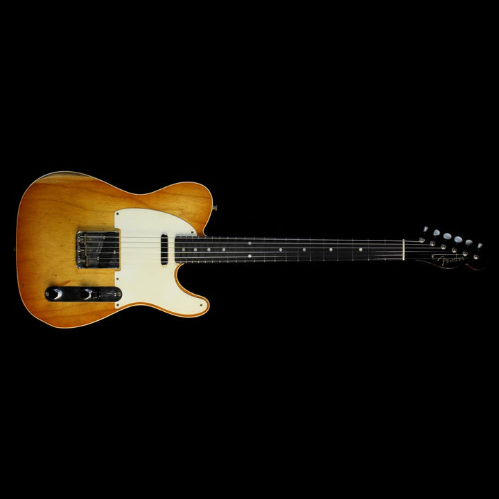 Fender Custom Shop Masterbuilt John Cruz Telecaster Custom Electric Guitar Honey Burst and Aged Cherry