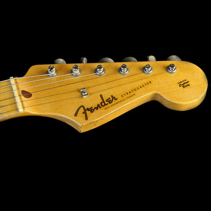 Fender Custom Shop Masterbuilt Todd Krause '56 Active Stratocaster Relic Electric Guitar Black