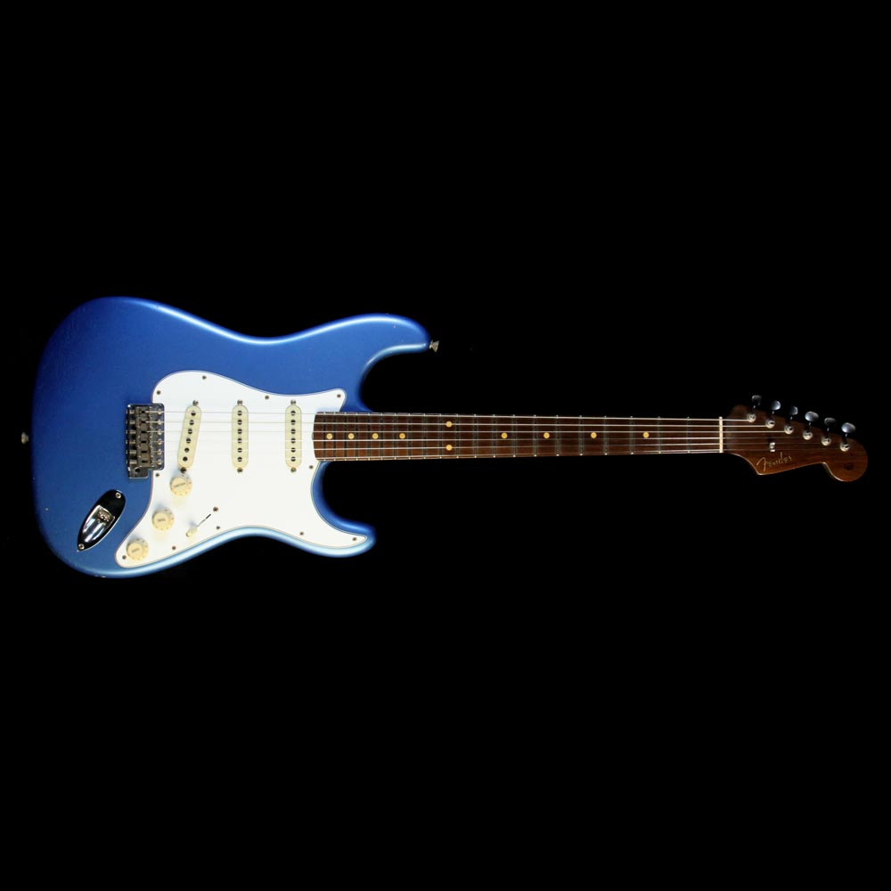 Fender Custom Shop Masterbuilt Yuriy Shishkov 1959 Stratocaster Brazilian Rosewood Neck Electric Guitar Lake Placid Blue — 2