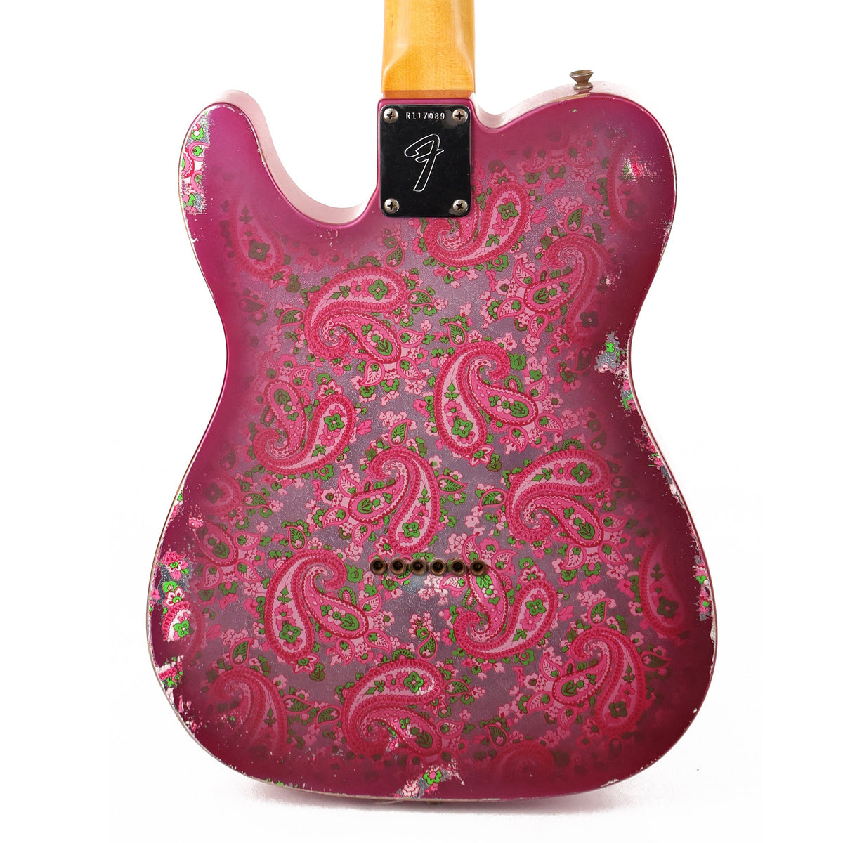 Fender Custom Shop Pink Paisley Thinline Telecaster Relic Masterbuilt Greg Fessler — 7