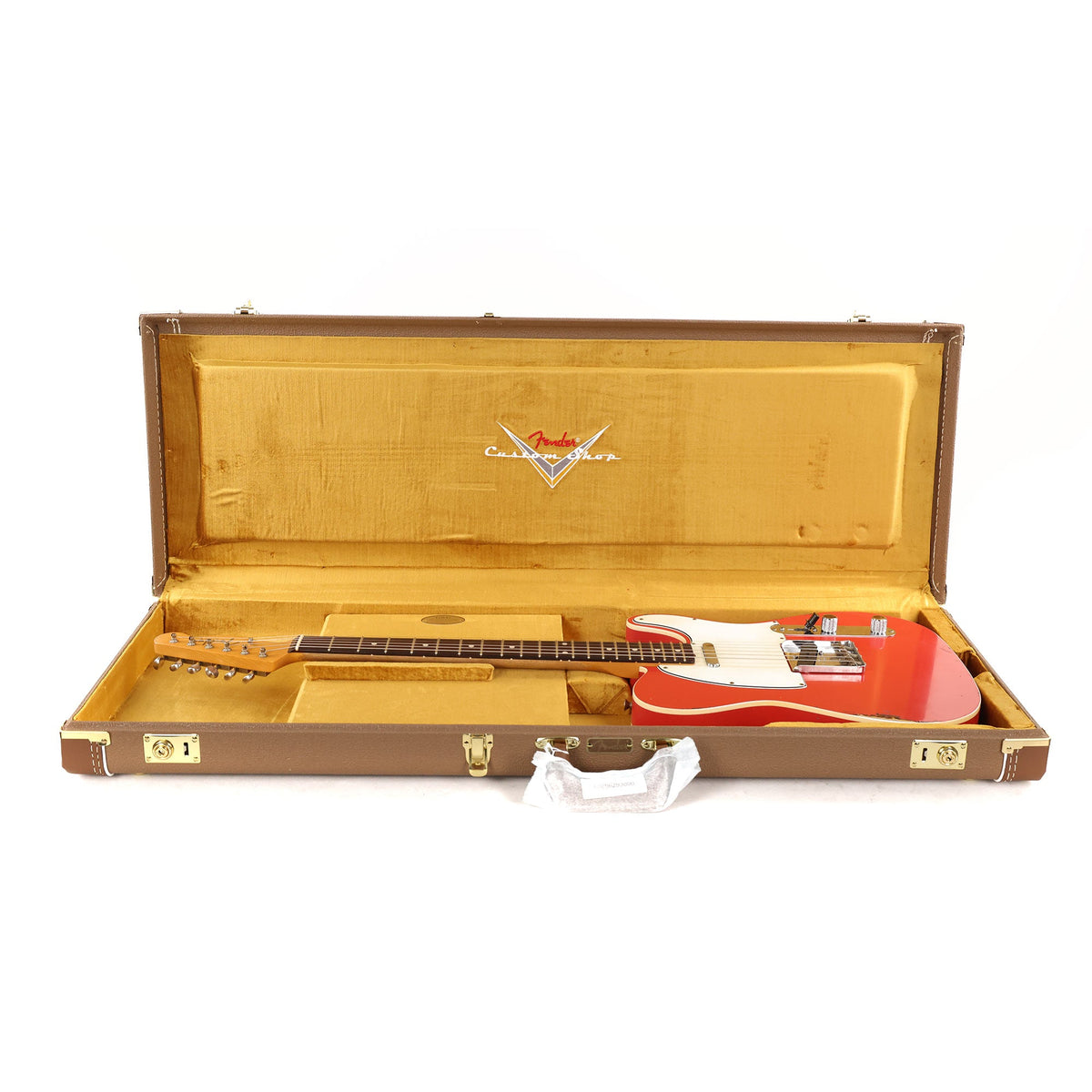 Fender Custom Shop 1962 Telecaster Custom Relic Fiesta Red over 3-Tone Sunburst Masterbuilt Paul Waller — 12
