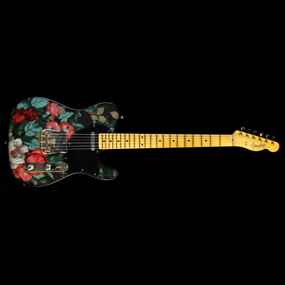 Fender Custom Shop Masterbuilt Yuriy Shishkov Retro Decor Telecaster Electric Guitar Flowers — 2