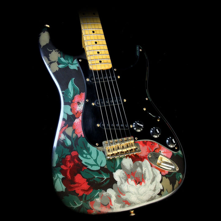 Fender Custom Shop Masterbuilt Yuriy Shishkov Retro Decor Stratocaster Electric Guitar Flowers