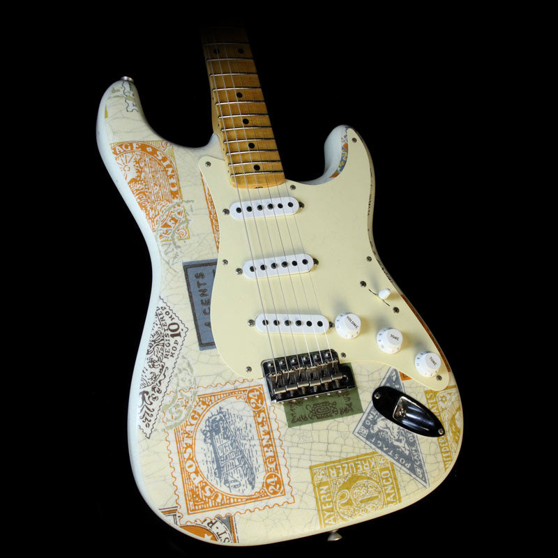 Fender Custom Shop Masterbuilt Yuriy Shishkov Retro Decor Stratocaster Electric Guitar Stamps — 1