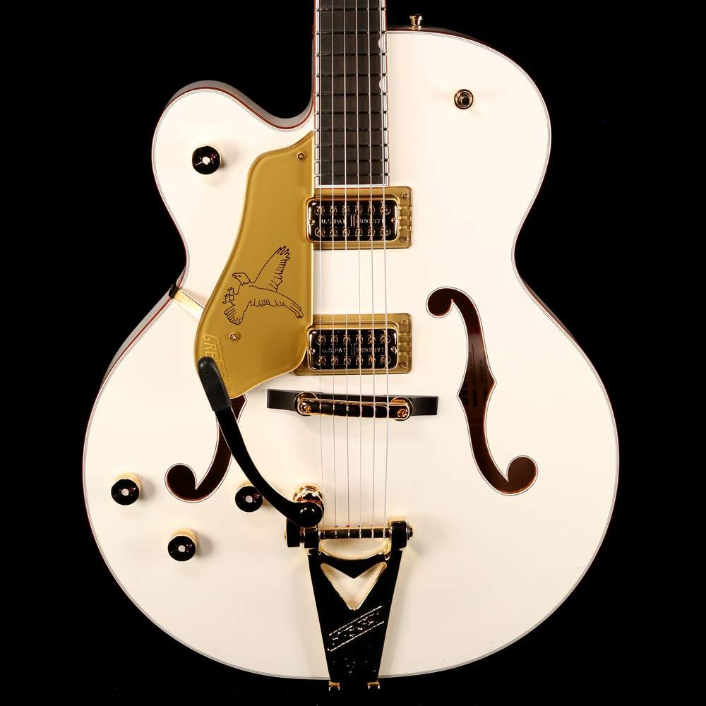 Gretsch G6136T Players Edition White Falcon Left-Handed White — 1