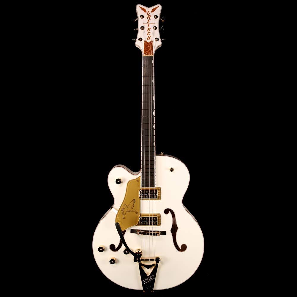 Gretsch G6136T Players Edition White Falcon Left-Handed White — 2