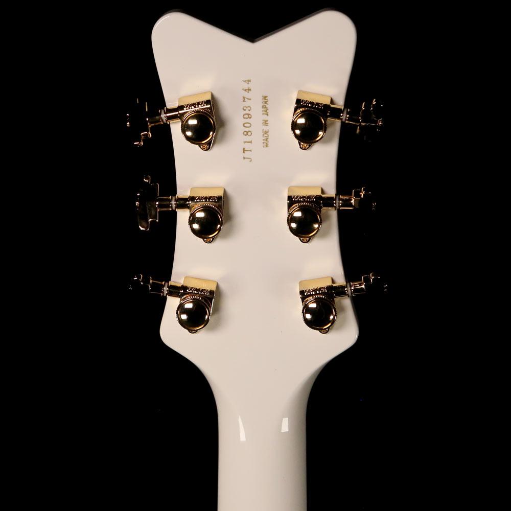 Gretsch G6136T Players Edition White Falcon Left-Handed White — 5