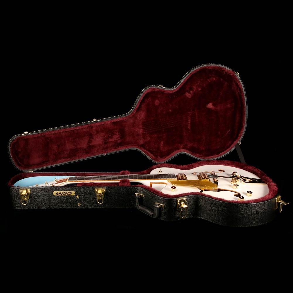 Gretsch G6136T Players Edition White Falcon Left-Handed White — 9
