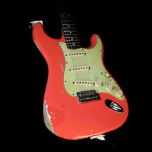 Used Fender Custom Shop Masterbuilt John Cruz Limited Edition Gary Moore Stratocaster Relic Electric Guitar Fiesta Red